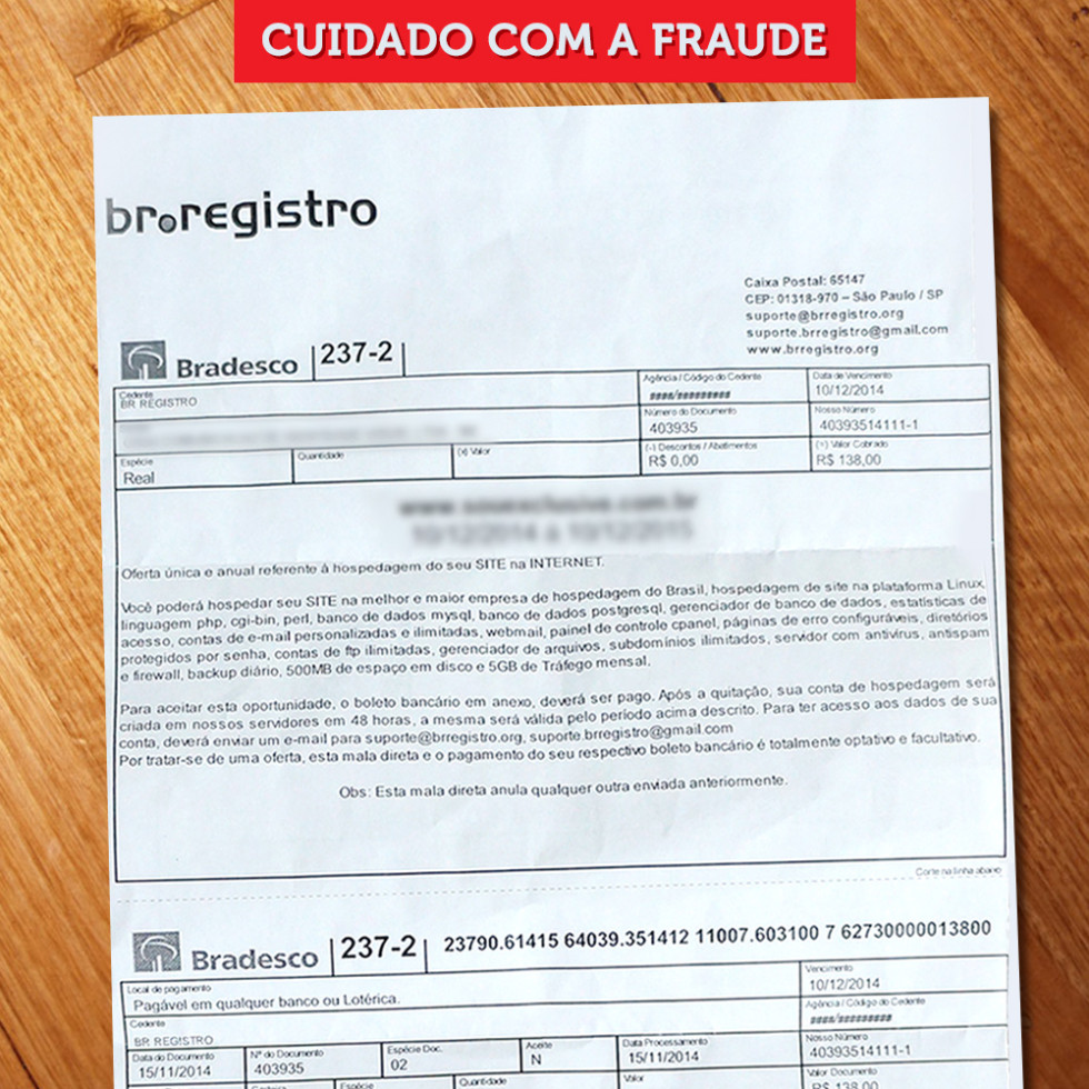 boleto falso registr.br